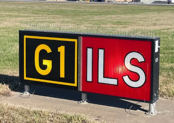 Custom Airport and Runway Signage