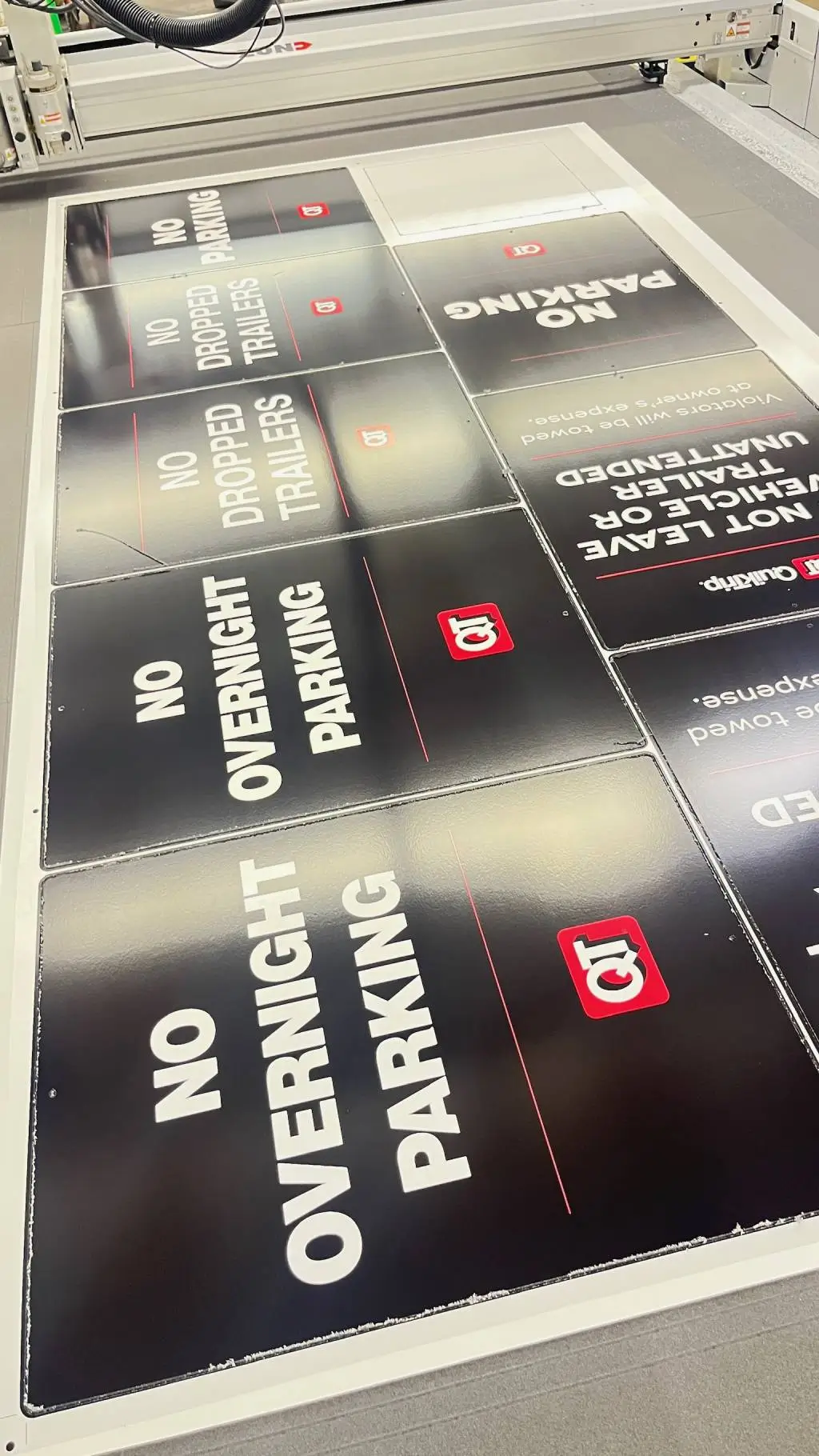 Custom Industrial Decals & Placards